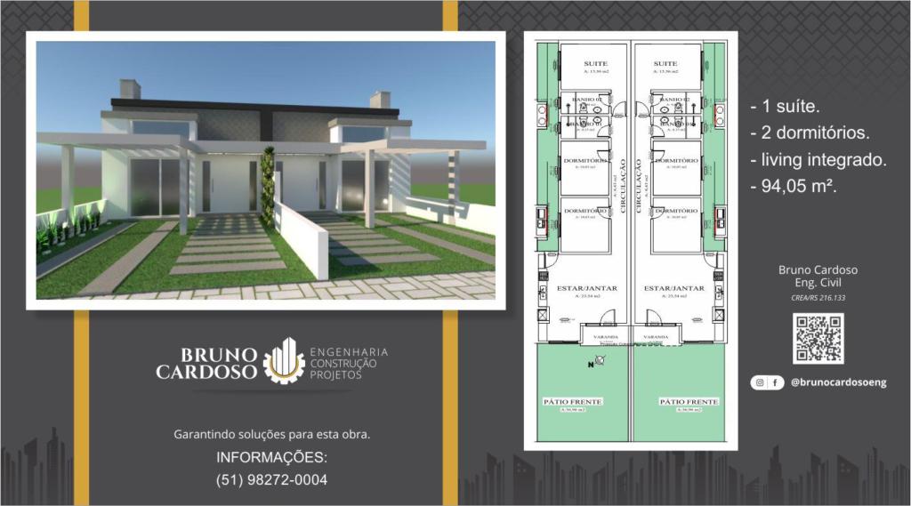 Casa 3 dormitórios para venda, Jardim Beira Mar em Capão da Canoa | Ref.: 1449